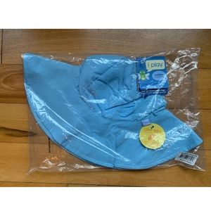 i Play Toddler Brim Sun Protection Hat Blue 2T-4T